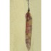 Single Earring - Printed Feather