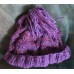 Knitted Hat, Adult - Not A Cable, Lilac