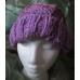 Knitted Hat, Adult - Not A Cable, Lilac