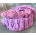 Knitted Hat, Adult - Not A Cable, Lilac